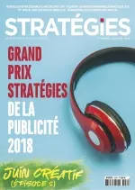 Stratégies N°1954-1955 Du 14 Juin 2018