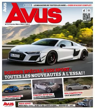 Avus N°72 – Février-Mars 2023