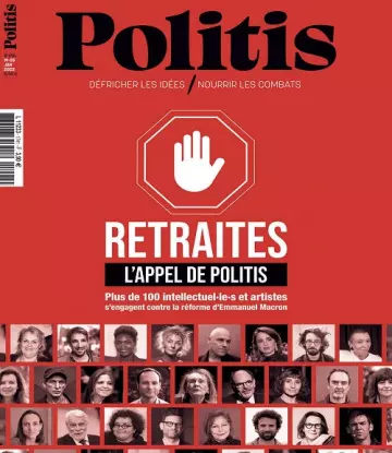 Politis N°1741 Du 19 au 25 Janvier 2023