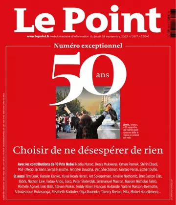 Le Point N°2617 Du 29 Septembre 2022