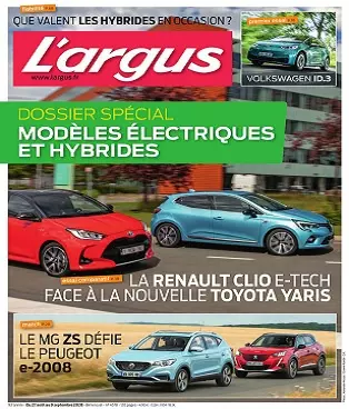 L’Argus N°4578 Du 27 Août 2020