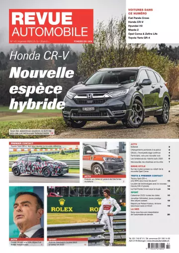 Revue Automobile - 9 Janvier 2020