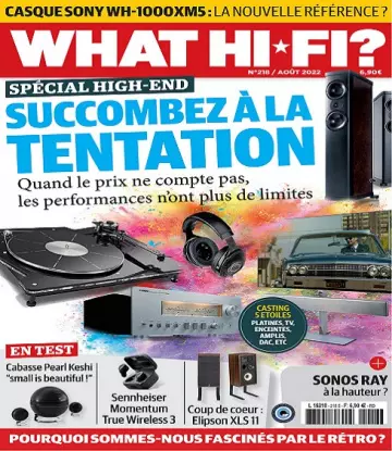 What Hi-Fi N°218 – Août 2022