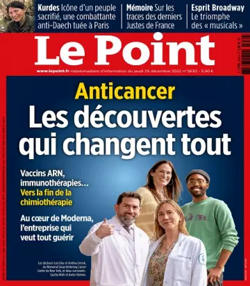 Le Point N°2630 Du 29 Décembre 2022