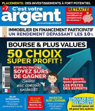 C’est Votre Argent N°7 – Septembre-Novembre 2021