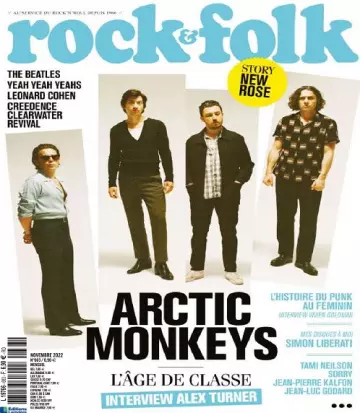 Rock et Folk N°663 – Novembre 2022