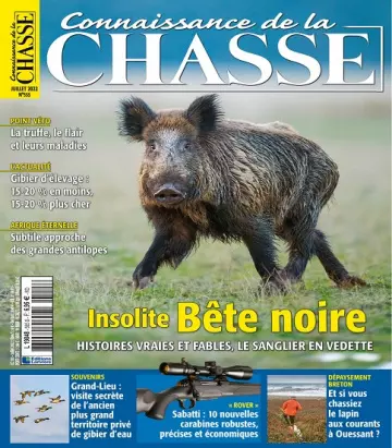 Connaissance De La Chasse N°555 – Juillet 2022