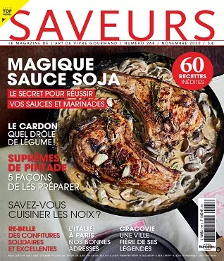 Saveurs N°268 – Novembre 2020