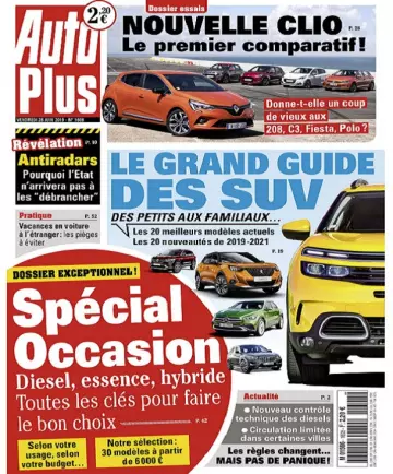 Auto Plus N°1608 Du 28 Juin 2019