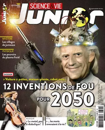 Science et Vie Junior N°360 – Septembre 2019