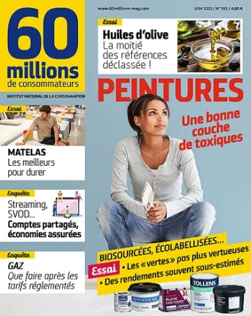 60 Millions De Consommateurs N°592 – Juin 2023