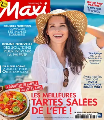 Maxi N°1865 Du 25 au 31 Juillet 2022