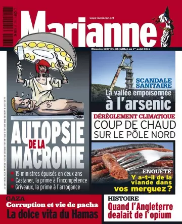 Marianne N°1167 Du 26 Juillet 2019