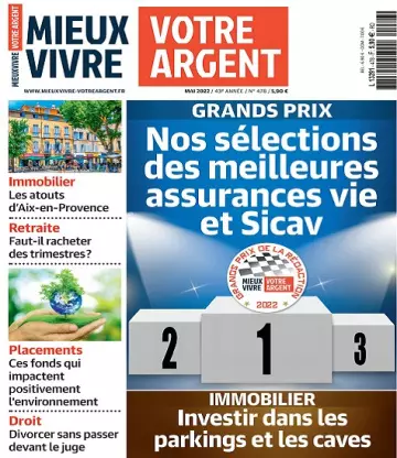 Mieux Vivre Votre Argent N°478 – Mai 2022