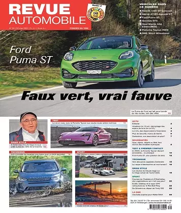 Revue Automobile N°20 Du 20 Mai 2021