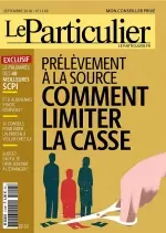 Le Particulier N°1148 – Septembre 2018