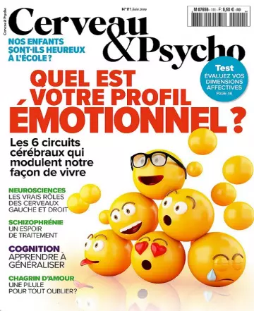 Cerveau et Psycho N°111 – Juin 2019