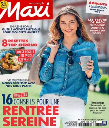 Maxi N°1870 Du 29 Août 2022