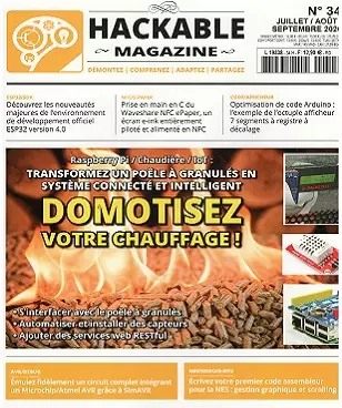 Hackable Magazine N°34 – Juillet-Août 2020