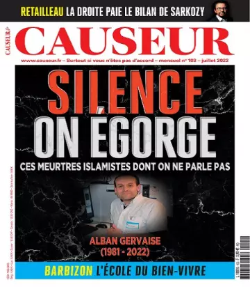 Causeur N°103 – Juillet 2022