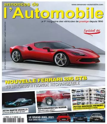 Annonces Automobile N°337 – Août 2021