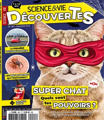 Science et Vie Découvertes N°287 – Novembre 2022