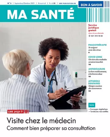 Bon à Savoir Ma Santé N°5 – Septembre-Octobre 2021