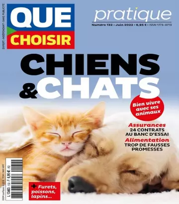 Que Choisir Pratique N°132 – Juin 2022