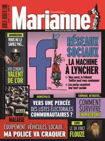 Marianne N°1180 - 25 au 31 Octobre 2019