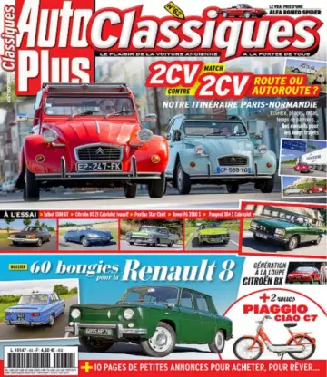 Auto Plus Classiques N°62 – Août-Septembre 2022