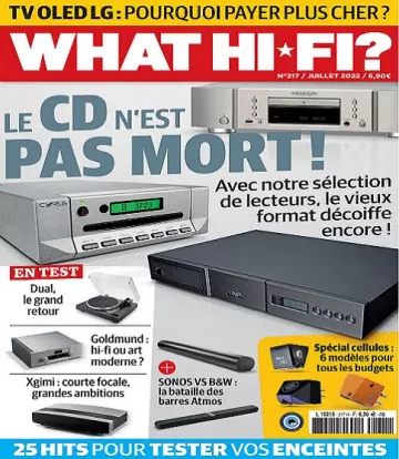 What Hi-Fi N°217 – Juillet 2022