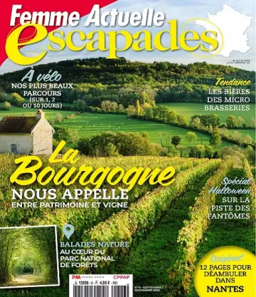 Femme Actuelle Escapades N°6 – Septembre-Novembre 2022