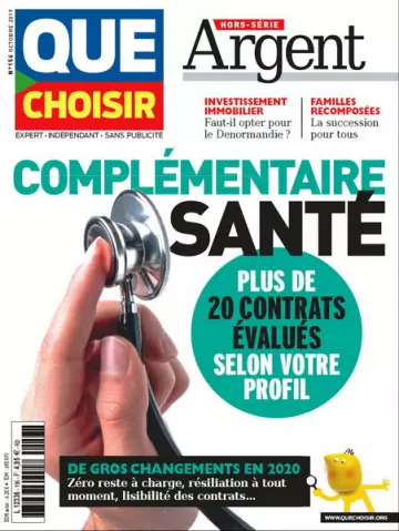 Que Choisir Hors-Série Argent - Octobre 2019