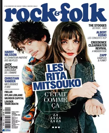 Rock et Folk N°625 – Septembre 2019