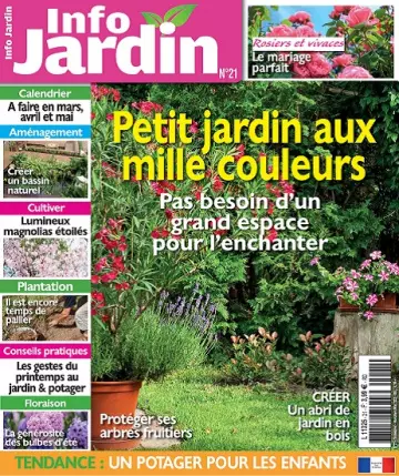 Info Jardin N°21 – Mars-Mai 2022