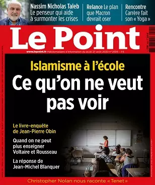 Le Point N°2505 Du 27 Août 2020