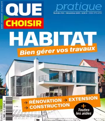 Que Choisir Pratique N°134 – Décembre 2022