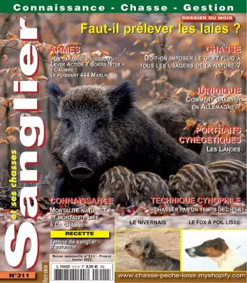 Sanglier et Ses Chasses N°311 – Janvier 2023