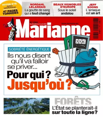 Marianne N°1324 Du 28 Juillet 2022