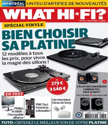 What Hi-Fi N°215 – Mai 2022