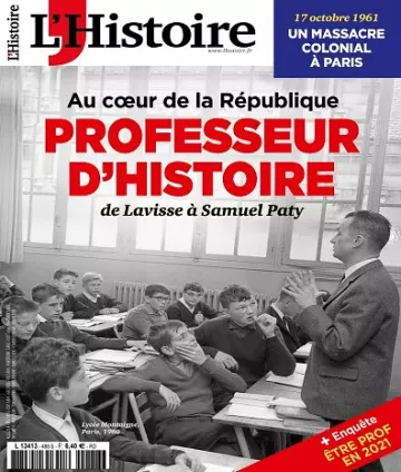 L’Histoire N°487 – Octobre 2021