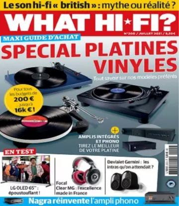 What Hi-Fi N°205 – Juillet 2021