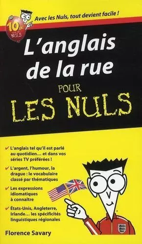 L'anglais de la rue pour les Nuls