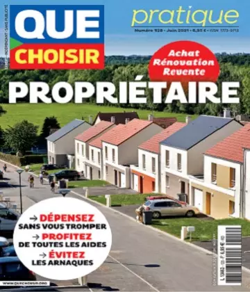 Que Choisir Pratique N°128 – Juin 2021