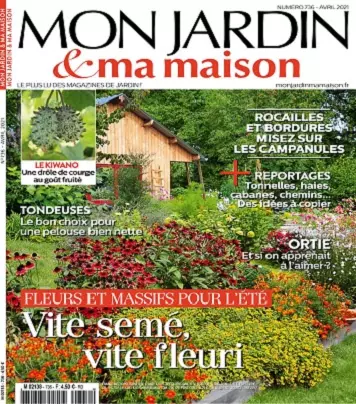 Mon Jardin et Ma Maison N°736 – Avril 2021