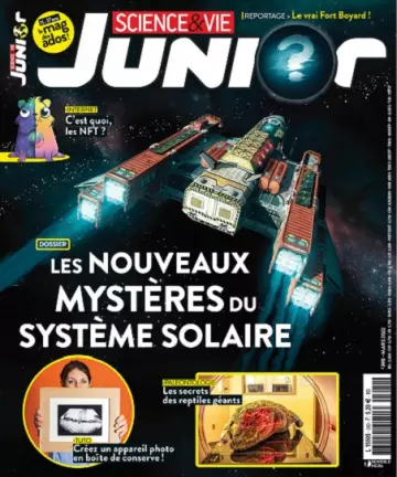 Science et Vie Junior N°390 – Mars 2022