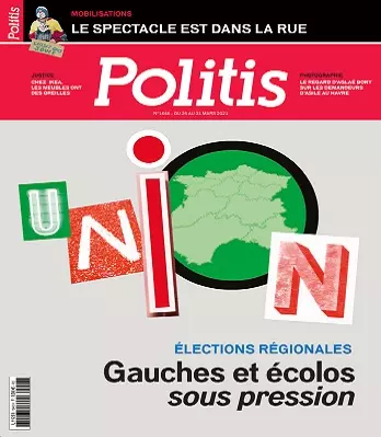 Politis N°1646 Du 25 au 31 Mars 2021