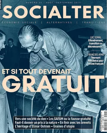 Socialter N°36 – Août-Septembre 2019