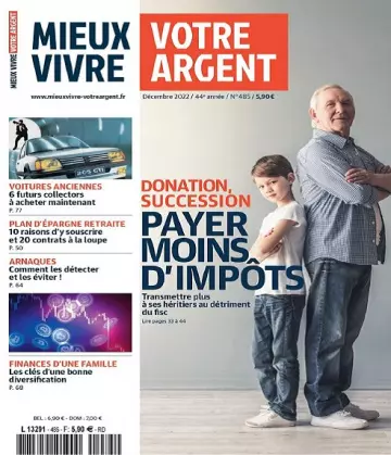 Mieux Vivre Votre Argent N°485 – Décembre 2022