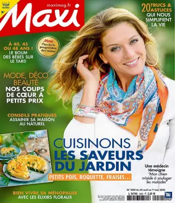 Maxi N°1852 Du 25 Avril 2022